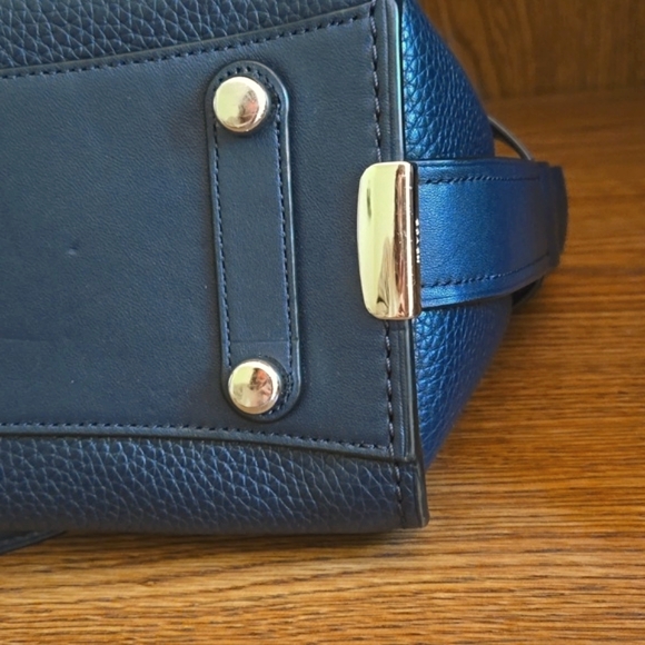 Coach Swagger 27 Navy Blue w/ Silver hardware - Picture 10 of 16